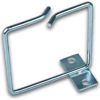 Wirewin metalni prsten za upravljanje kabelima 80x80mm, lijevo pričvršćenje, crni KFH 80X80 LF/FG