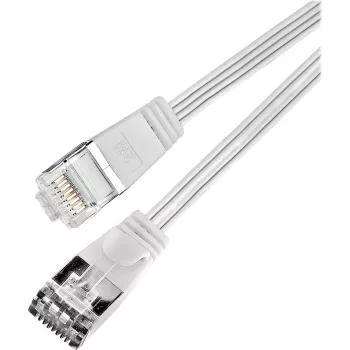 Wirewin SLIM S6 1,5 m sivi Cat.6 Slim STP (PIMF) Ethernet patch kabel PKW-STP-SLIM-KAT6 1.5