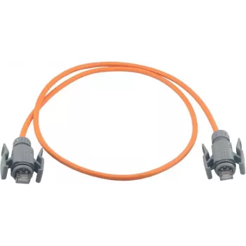 Wirewin Industrial CAT6A S/FTP PUR patch kabel, 2m, narančasti, IP67 RJ45 PKW-I2-SF-K6A-PUR 2.0 OR
