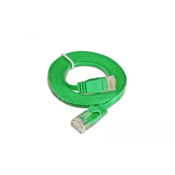 Wirewin Cat.6 Slim Ethernet patch kabel U/UTP 15 m zeleni PKW-SLIM-KAT6 15.0 GN