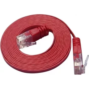 Wirewin Cat.6 Slim Ethernet patch kabel U/UTP 15 m crveni PKW-SLIM-KAT6 15.0 RT