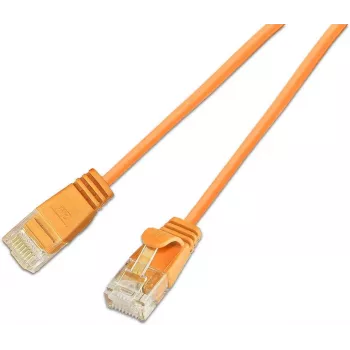 Wirewin SLIM KAT6A 10 Gigabit lagani okrugli patch kabel, U/UTP, Ø 3,6 mm, narančasti (SLIM-L-UU-K6A 10.0 OR)