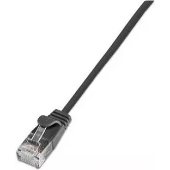 Wirewin Triotronik PKW-LIGHT-STP-K6 0,25 SW Cat6 Ethernet patch kabel, RJ-45 utikač na utikač, oklopljeni, crni, 0,25 m