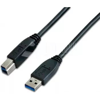 Wirewin USB 3,0 A-B kabel 5m crni USB 3,0 A-B MM 5.0 SW