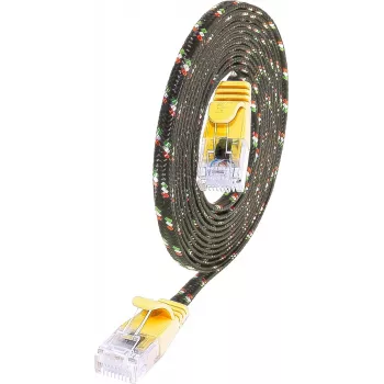 Wirewin SLIM Tough Cat6 U/UTP patch kabel, žuti, 0,25 m PKW-TOUGH-K6 0.25 GE