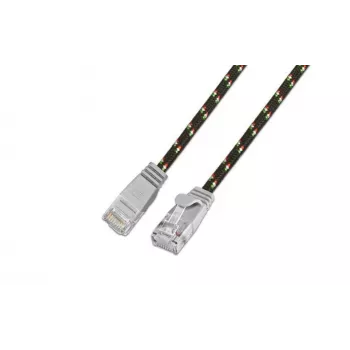 Wirewin SLIM UT6 10 GR - Cat.6 Slim Tough kabel, U/UTP, 10 m, sivi (PKW-TOUGH-K6 10,0)
