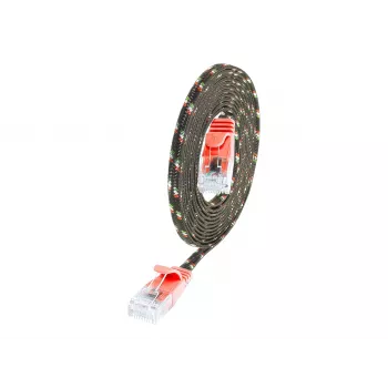 Wirewin PKW-TOUGH-K6 10.0 RT - Cat.6 Slim Tough patch kabel, U/UTP, 10 m, crveni