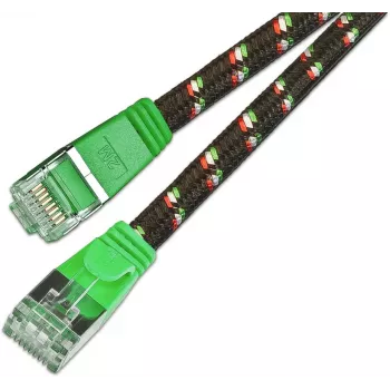 Wirewin Cat.6 SLIM-Tough patch kabel F/FTP 0,25m zeleni PKW-TOUGH-STP-K6 0.25 GN
