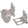Wirewin DIN Rail Holder for 2 Keystone Jacks, Metal Keystone System (WKS DIN RAIL HOLDER 2)