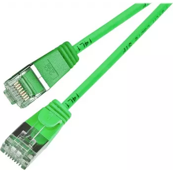 Wirewin SLIM SL6 7,5 m Cat.6 U/FTP Slim Ethernet patch kabel, zeleni PKW-LIGHT-STP-K6 7.5 GN