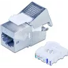Wirewin Cat6A 10 Gigabit Ethernet Keystone Module, Shielded, Tool-less, Keystone System (WKS JACK STP KAT6A)