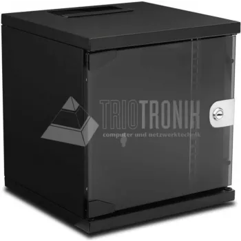 Wirewin WCAB 10 312X300X6U BL zidni stalak 6U crni