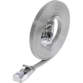 Wirewin Triotronik 0,15m Cat6 U/FTP Slim Ethernet patch kabel, RJ45 utikač na utikač, sivi PKW-STP-SLIM-KAT6 0.15