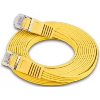 Wirewin Triotronik Cat6 U/FTP Slim Ethernet patch kabel, 3m, žuti PKW-STP-SLIM-KAT6 3.0 GE