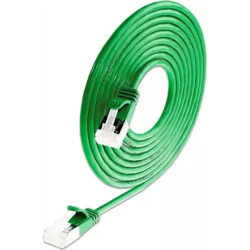 Wirewin Cat6a U/FTP Slim Ethernet patch kabel, 10 Gbps, zeleni, 0,15 m PKW-LIGHT-STP-K6A 0.15 GN