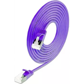 Wirewin Cat.6A 10 Gigabit Slim patch kabel U/FTP, 0,25 m, ljubičasti PKW-LIGHT-STP-K6A 0.25 VT