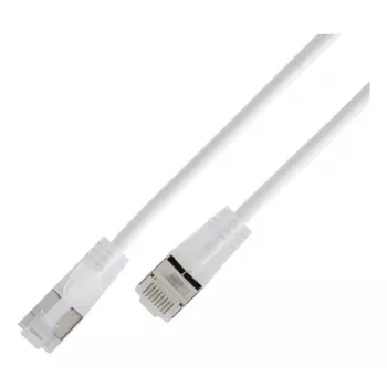 Wirewin SLIM KAT6A 10 Gigabit Light patch kabel okrugli, U/UTP, Ø 3,6 mm, bijeli (SLIM-L-UU-K6A 0.5 WT)