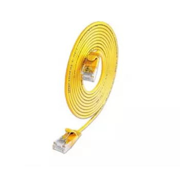 Wirewin SLIM KAT6A 10 Gigabit Lightpatch kabel okrugli, U/UTP, Ø 3,6 mm, žuti (SLIM-L-UU-K6A 1.5 YE)