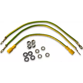 Wirewin WCAB PS2 set za uzemljenje - bakrom obložena čelična sabirnica za uzemljenje, 2,5 mm² bakreni višežilni kabel, 4-6 priključnih točaka