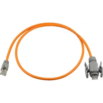Wirewin Industrial Cat6A S/FTP PUR patch kabel, 15 m, narančasti, IP67 RJ45 PKW-I1-SF-K6A-PUR 15.0 OR