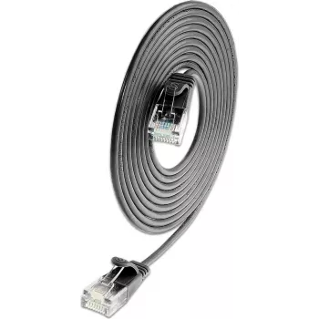 Wirewin SLIM Cat6a 10 Gigabit Slim patch kabel, U/UTP, 3,6 mm, crni, 0,15 m SLIM-L-UU-K6A 0.15 BK