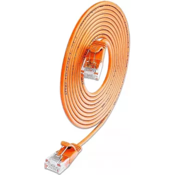 Wirewin SLIM Cat.6A 10 Gigabit Slim Ethernet patch kabel, U/UTP, 3,0 m, narančasti SLIM-L-UU-K6A 3.0 OR