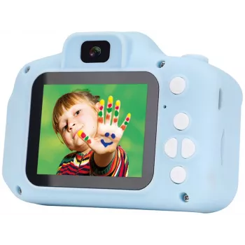 AGFAPHOTO ARKCMBL 8MP CMOS digitalni fotoaparat s 8x digitalnim zoomom, 2,7 inch LCD, Full HD video, plavi