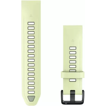 Garmin QuickFit 20 mm silikonski remen za satove, Lemon/Willow Green, 010-14506-01