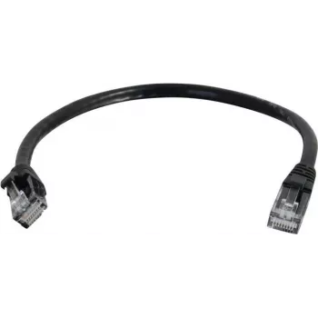 C2G 0,3m Cat6 Snagless UTP patch kabel, crni 83404