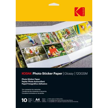 Kodak fotografski naljepni papir sjajni 120gsm A4 10 listova (3510645)