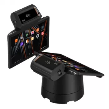 SUNMI V3 Mix POS terminal 10,1 inch, Android 13, 4 GB RAM 32 GB, 4G, NFC, pisač 80 mm, čitač otiska prsta, 2D skener, crni