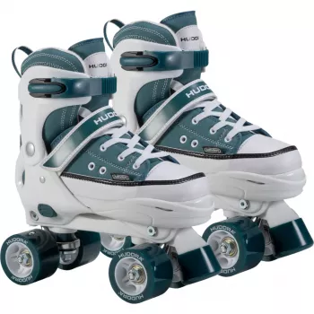 HUDORA Inline Skates Size 28-31, Blue/White, Sneaker-Look