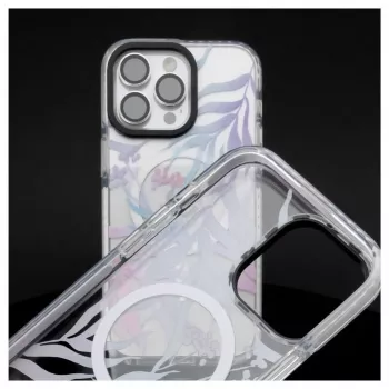 Evelatus Apple iPhone 15 Pro PC+TPU maska s MagSafe - individualni cvjetni print