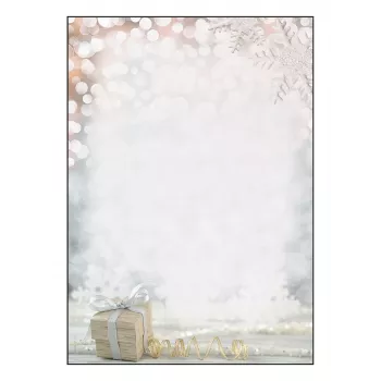 SIGEL Christmas Surprise A4 90gsm Fine Paper for Inkjet, Laser Printers and Copiers, 25 Sheets (DP135)