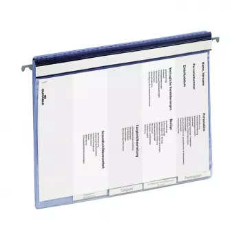 DURABLE osobni dosje s visećom šinom A4 plavi 255406