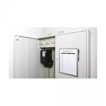 DURABLE DURAFRAME NOTE A4 samoljepljivi informacijski okvir, crni 499323