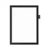 DURABLE DURAFRAME NOTE A4 magnetski okvir za informacije, crni 499301