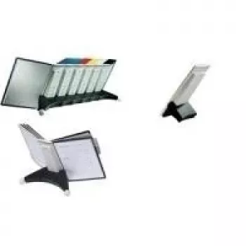 DURABLE SHERPA TABLE 10 stolni referentni sustav, 10 A4 panela, crni 563222