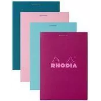 Rhodia br. 11 A7 kockasta bilježnica, razne boje, 80 listova, paket od 10 11295C
