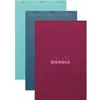 Rhodia br. 19 A4+ kockasti blok, razne boje, paket od 5 19100C