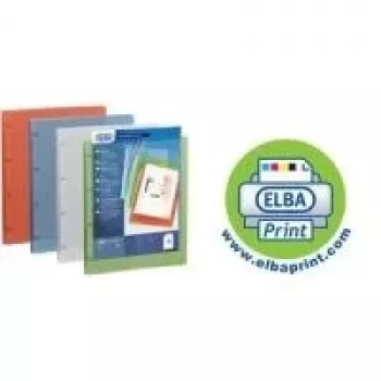ELBA POLYVISION registrator za prezentaciju A4, 20 mm hrbat, plavi, mehanizam s 4 prstena 959034-03