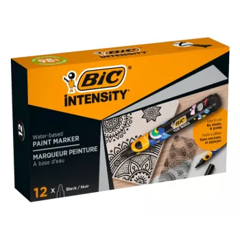 BIC Intensity permanentni marker, okrugli vrh, crni, 1,5-2,3 mm, 1 komad (5274771)