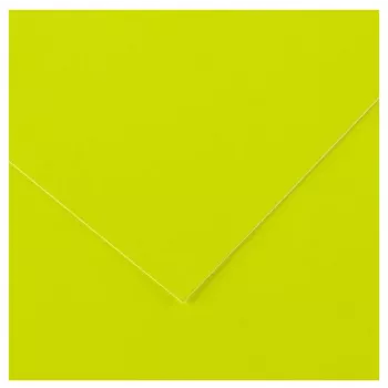 Canson Vivaldi obojeni papir, 500 x 650 mm, 250 g/m², neon žuti, 25 listova (C200403809)