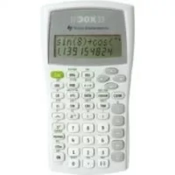 Texas Instruments TI-30X IIB znanstveni kalkulator, 2-linijski LCD, na baterije, crni