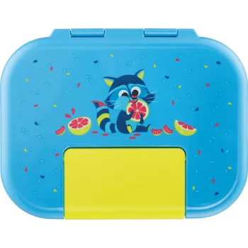 Maped PICNIK Lunchbox Raccoon, Plastic, 0.9 L, Leak-Proof Clip Lid, 1 Piece (874101)
