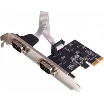 Dexlan 306588 2-Port RS232 PCI Express x1 serijska adapter kartica s low profile poklopcem