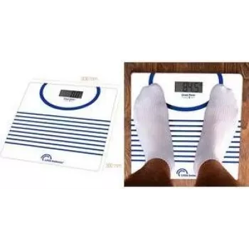 Little Balance LB 8655 digitalna osobna vaga Sailor, USB-C punjiva, bez baterije, 180 kg
