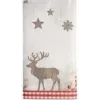 PAPSTAR božićni stolnjak X-Mas Deer, poput tkanine, Airlaid, 120 x 180 cm, 1 komad (37225)