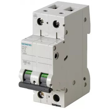 Siemens SENTRON 5SL62067 automatski osigurač 2-polni C 6A 6kA 230/400V AC