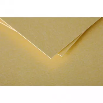 Clairefontaine Pollen A4 Gold 120gsm Paper - 25 Sheets 4200C